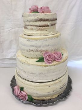 B77) Naked cake